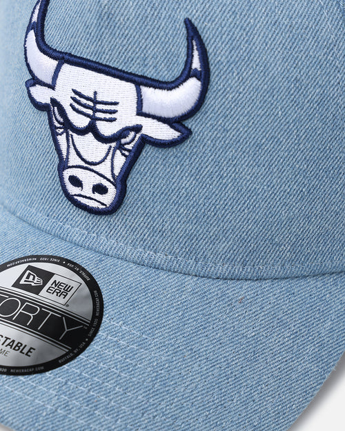 New Era Chicago Bulls 'Denim White' 9FORTY A-Frame Snapback Denim/Wheat/White