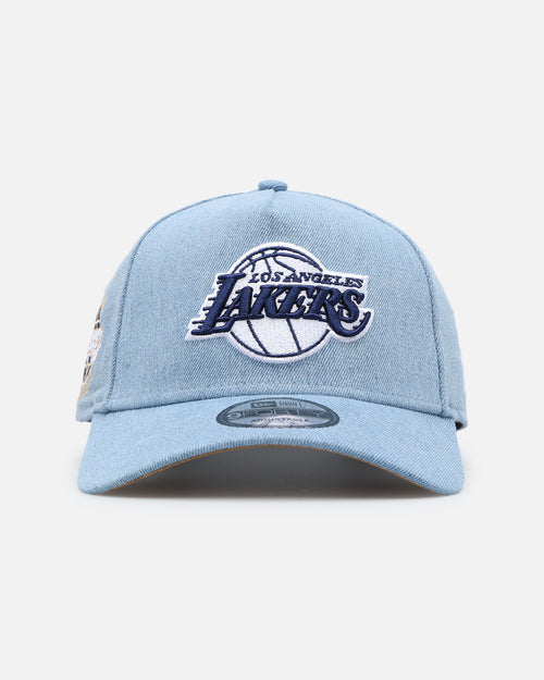 New Era Los Angeles Lakers 'Denim White' 9FORTY A-Frame Snapback Denim/Wheat/White