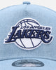 New Era Los Angeles Lakers 'Denim White' 9FORTY A-Frame Snapback Denim/Wheat/White