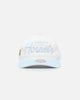 Mitchell & Ness Charlotte Hornets Pastel Corduroy Snapback White Cream/Light Blue