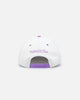 Mitchell & Ness Los Angeles Lakers Pastel Corduroy Snapback White Cream/Purple