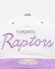 Mitchell & Ness Toronto Raptors 'Pastel Corduroy' Deadstock Snapback White Cream/Purple