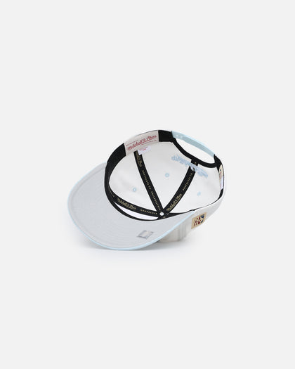 Mitchell & Ness San Antonio Spurs 'Pastel Corduroy' Deadstock Snapback White Cream/Light Blue