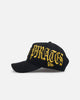 New Era Pittsburgh Pirates 'Goth Script' 9FORTY A-Frame Snapback Black/Gold