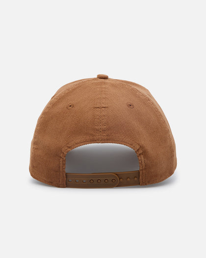 New Era Texas Rangers 'Ornamental Corduroy' 9FORTY A-Frame Snapback Tan