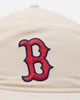 New Era Boston Red Sox 'Brushed Nylon Retro Crown' 9FIFTY Adjustable Strapback Cream