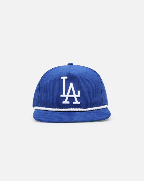 New Era Los Angeles Dodgers 'Throwback Corduroy' Golfer Snapback Royal