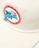 New Era Miami Dolphins 'Throwback Corduroy' Golfer Snapback Chrome