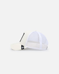 Goorin Bros The Lone Wolf Trucker Snapback White