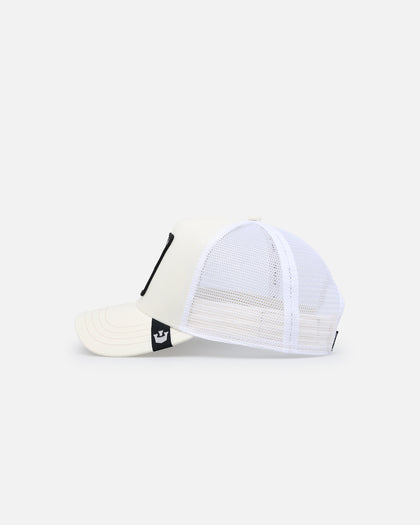 Goorin Bros The Lone Wolf Trucker Snapback White