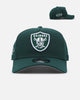 New Era Las Vegas Raiders 'Polychromatic' 9FORTY A-Frame Snapback Dark Green