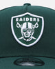 New Era Las Vegas Raiders 'Polychromatic' 9FORTY A-Frame Snapback Dark Green