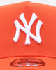 New Era New York Yankees 'Polychromatic' 9FORTY A-Frame Snapback Orange
