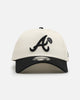 New Era Atlanta Braves 'Paisley Hit' 9FORTY A-Frame Snapback Chrome White/Black