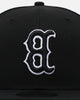New Era Boston Red Sox 'Black & White Upside Down' 9FIFTY Snapback Black/White