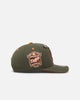 Mitchell & Ness Los Angeles Dodgers 'Harmony Of Hues' Pro Crown Snapback Olive/Orange