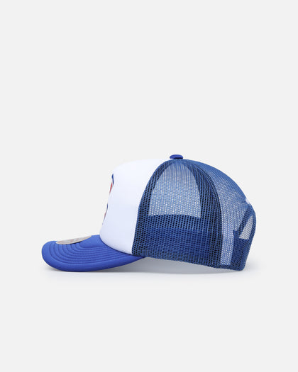 Mitchell & Ness Atlanta Braves Team Foam Trucker Snapback Blue/White