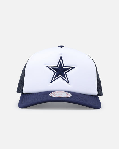 Mitchell & Ness Dallas Cowboys Logo Foam Trucker Snapback Blue/White