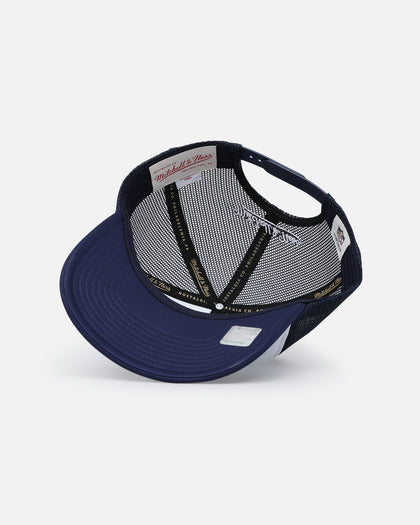 Mitchell & Ness Dallas Cowboys Logo Foam Trucker Snapback Blue/White