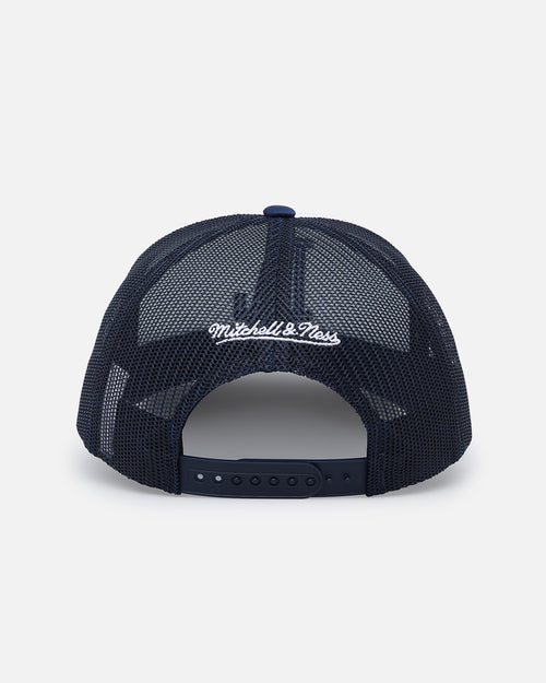 Mitchell & Ness Los Angeles Dodgers Logo Foam Trucker Snapback Blue/White