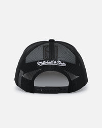 Mitchell & Ness Vegas Golden Knights Logo Foam Trucker Snapback Black/White