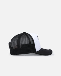 Mitchell & Ness Las Vegas Raiders Logo Foam Trucker Snapback Black/White