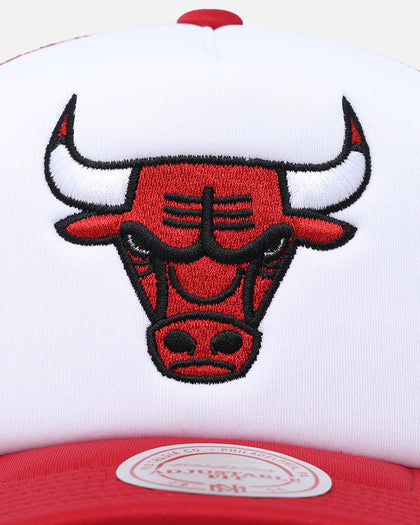 Mitchell & Ness Chicago Bulls Team Foam Trucker Snapback Red/White