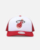 Mitchell & Ness Miami Heat Team Foam Trucker Snapback Red/White