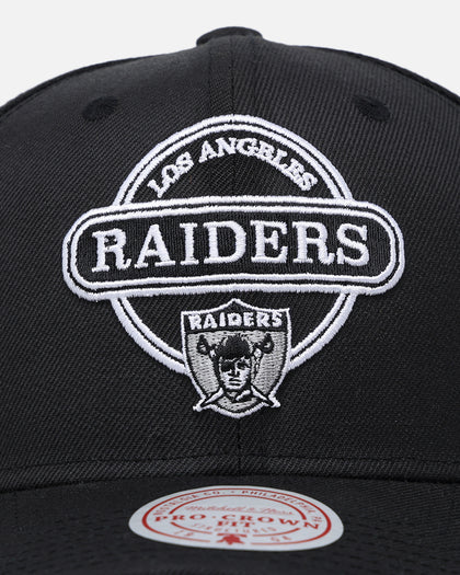 Mitchell & Ness Los Angeles Raiders Ice Pro Crown Snapback Black