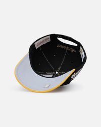 Mitchell & Ness Philadelphia 76ers "Enter The Dragon" Pro Crown Snapback Black/Ochre