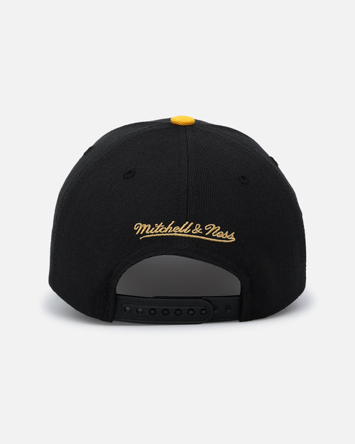 Mitchell & Ness Atlanta Braves "Enter The Dragon" Pro Crown Snapback Black/Ochre