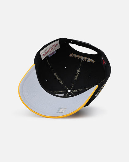 Mitchell & Ness Chicago Bulls "Enter The Dragon" Pro Crown Snapback Black/Ochre