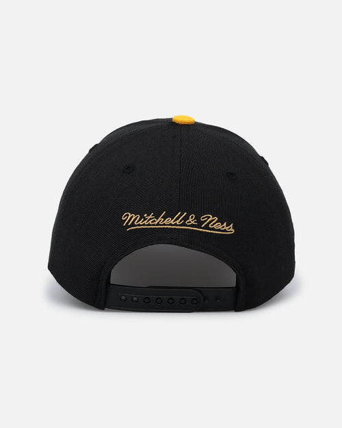 Mitchell & Ness San Antonio Spurs "Enter The Dragon" Pro Crown Snapback Black/Ochre