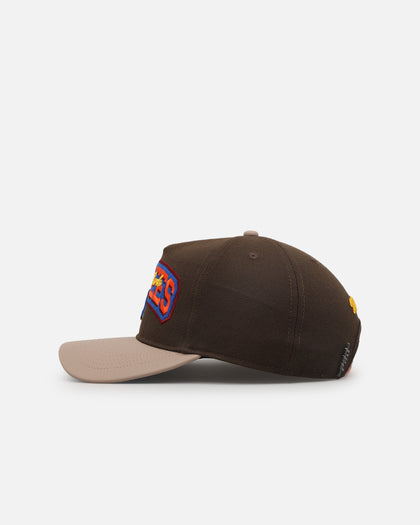 Pro Standard New York Yankees Stacked Strapback Brown
