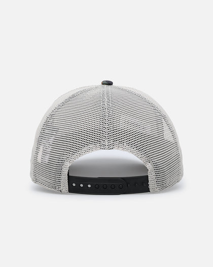 New Era Pittsburgh Pirates "Camo Visor" 9FORTY A-Frame Trucker Snapback Stone/Olive