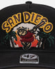 47 Brand San Diego Padres 'MLB Trophy Case' 47 Hitch Snapback Black