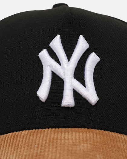 New Era New York Yankees 'Black Wheat' 39THIRTY A-Frame Stretch Fit Black/Wheat
