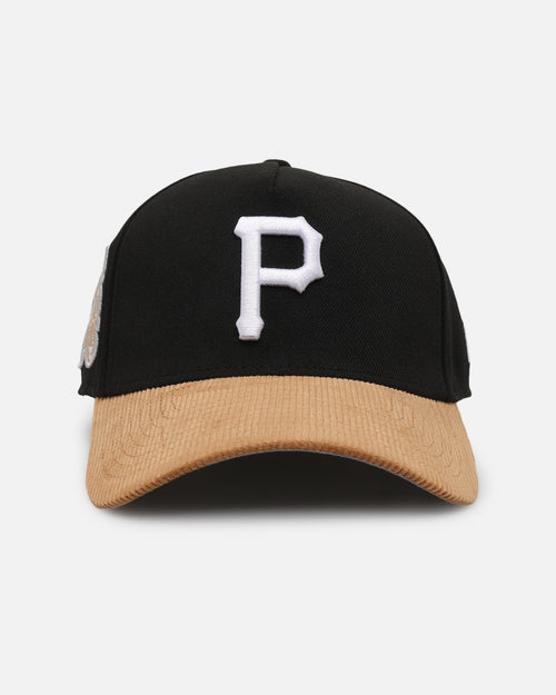 New Era Pittsburgh Pirates 'Black Wheat' 39THIRTY A-Frame Stretch Fit Black/Wheat