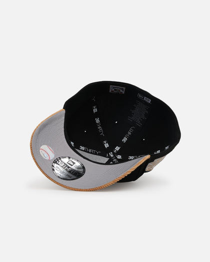 New Era Boston Red Sox 'Black Wheat' 39THIRTY A-Frame Stretch Fit Black/Wheat