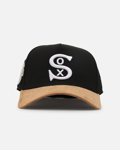 New Era Chicago White Sox 'Black Wheat' 39THIRTY A-Frame Stretch Fit Black/Wheat
