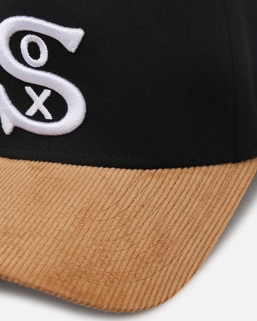New Era Chicago White Sox 'Black Wheat' 39THIRTY A-Frame Stretch Fit Black/Wheat