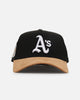 New Era Oakland Athletics 'Black Wheat' 39THIRTY A-Frame Stretch Fit Black/Wheat