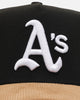 New Era Oakland Athletics 'Black Wheat' 39THIRTY A-Frame Stretch Fit Black/Wheat