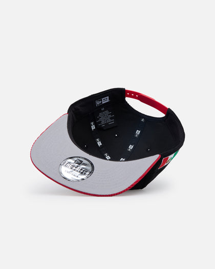 New Era Mexico National Baseball Team 'Mexican Cord Golfer' Corduroy Golfer Snapback Black/Red