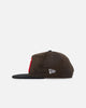New Era Mexico National Baseball Team 'Mexican Cord Golfer' Corduroy Golfer Snapback Brown/Black