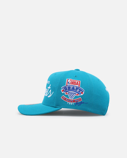 Mitchell & Ness Charlotte Hornets '1991 Draft Pick' Snapback Aqua