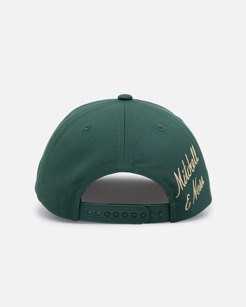 Mitchell & Ness Boston Celtics Dribble Original Deadstock Snapback Dark Green