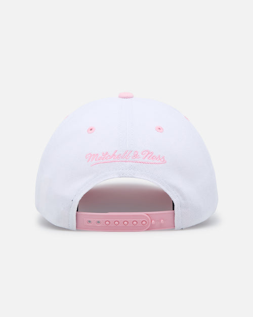Mitchell & Ness Inter Miami Logo Pro Crown Snapback Light Pink