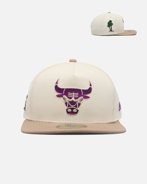 New Era Chicago Bulls 'Summer League' 59FIFTY A-Frame Fitted Chrome