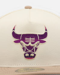 New Era Chicago Bulls 'Summer League' 59FIFTY A-Frame Fitted Chrome